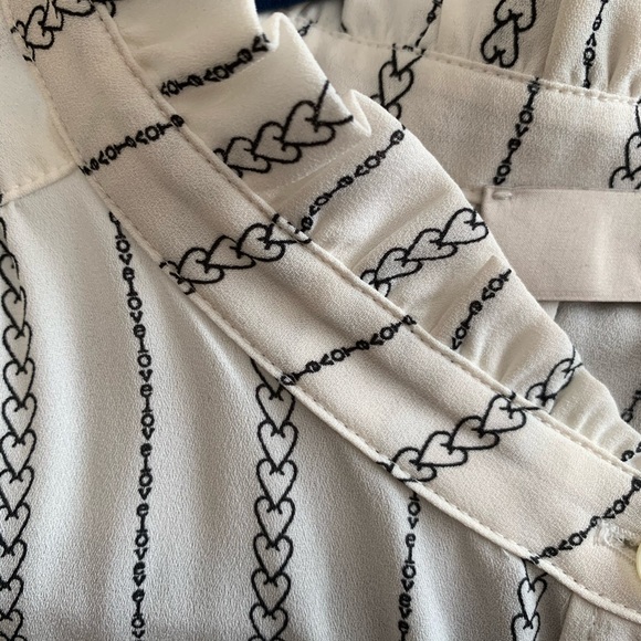 Loft Heart & Love Blouse-Excellent Condition - Picture 3 of 7